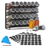 4 Layer Spice Rack with 28 Bottles
