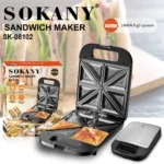 Sokany 4 Slice Sandwich Maker 3 Sokany 4 slice sandwich maker