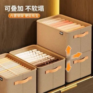 clothes organizer with handles
