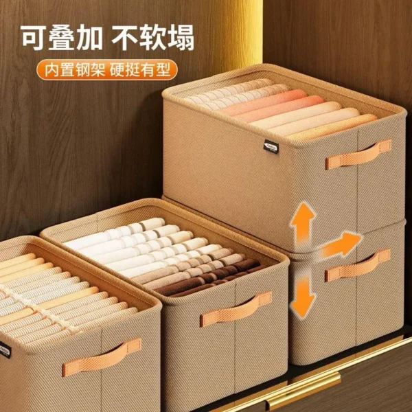 clothes organizer with handles