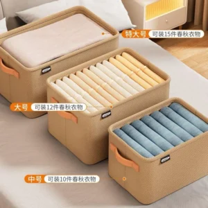 hard fabric storage box