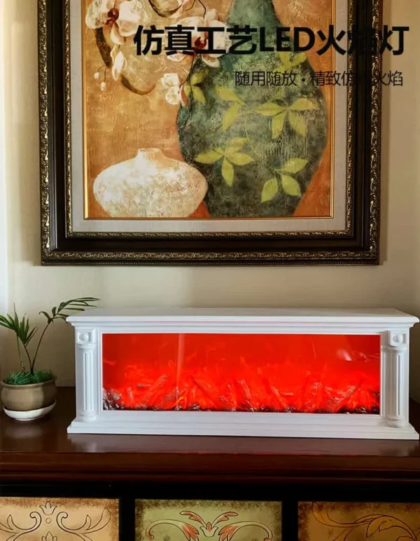 modern fireplace decor