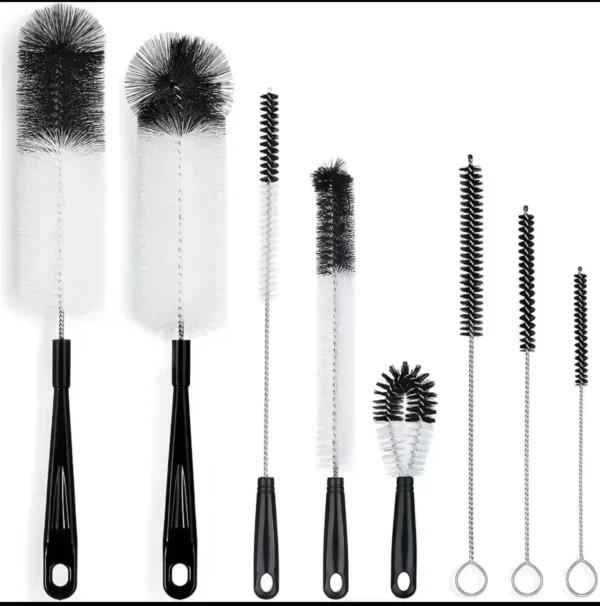 Straw cleaning brush set