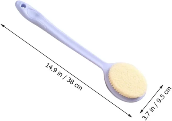 Shower back brush