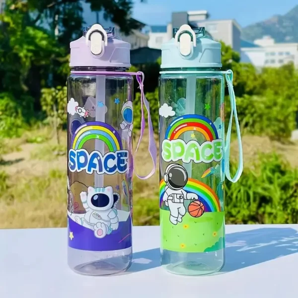 Kids astronaut water bottle