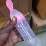 Squeeze feeding bottle Kenya