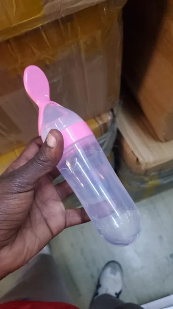 Squeeze feeding bottle Kenya