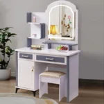 Wooden Dressing Table with LED Light Kenya