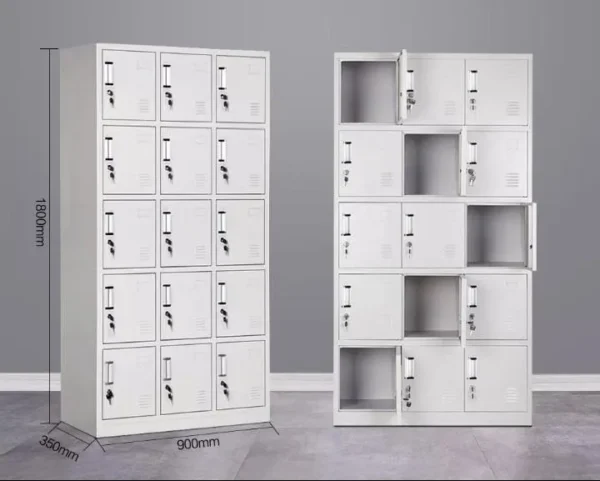 Metal locker storage cabinet