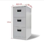 Metal office storage cabinet