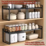 Expandable storage rack