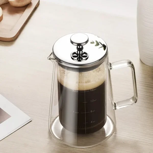 Unique House Collection – Affordable Home & Kitchenware Online Kenya 8 Double Walled Borosilicate French Press Coffee Maker