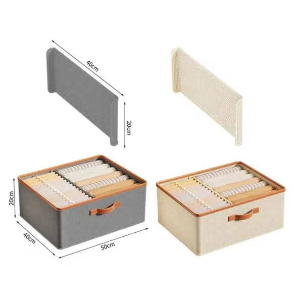 Wardrobe drawer organizer