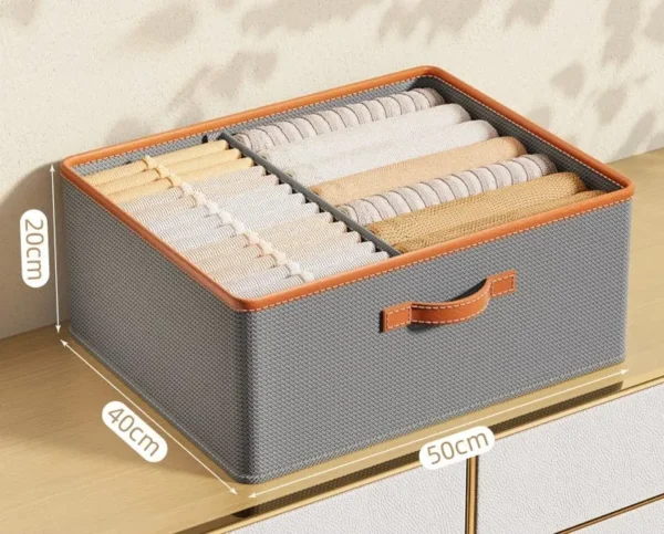 Clothes compartment organizer