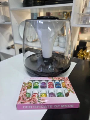 Flame effect humidifier