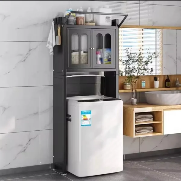 Unique House Collection – Affordable Home & Kitchenware Online Kenya 2 Washing Machine Organizer with Dust-Proof Locker