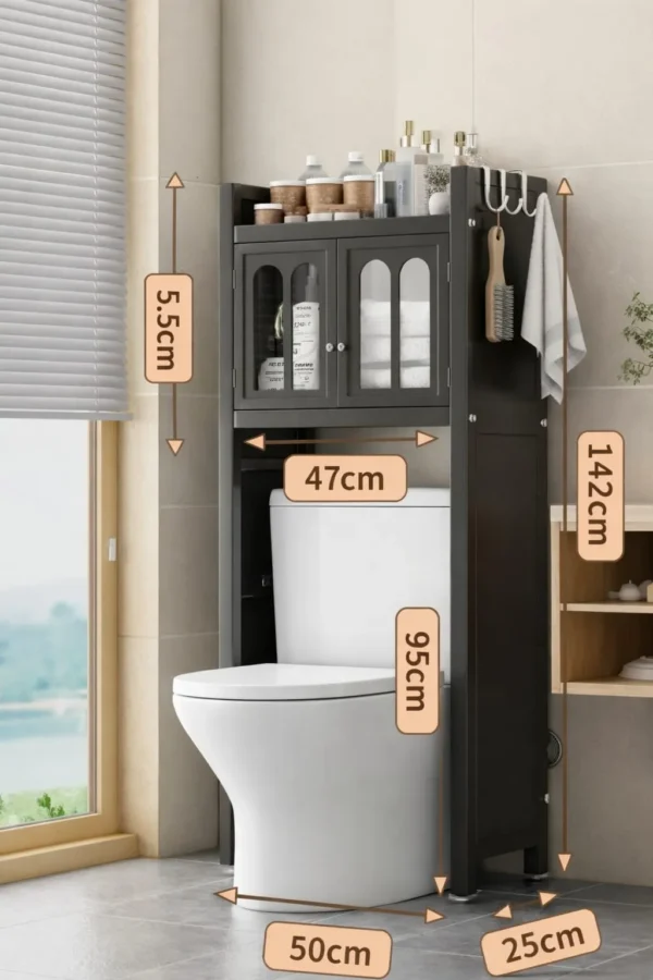 Laundry room storage rack