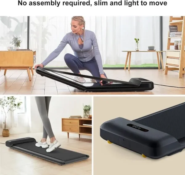 Indoor walking treadmill