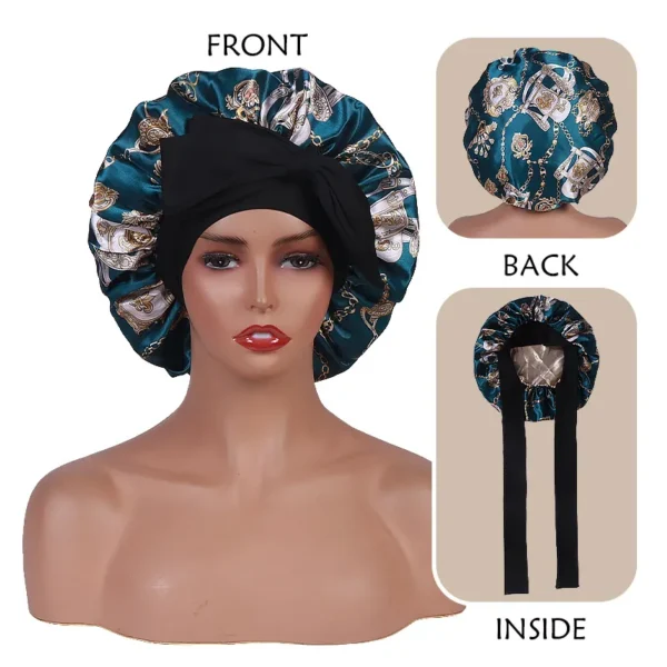 Bonnet for braids and locks