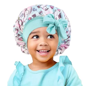 Tieback kids bonnet