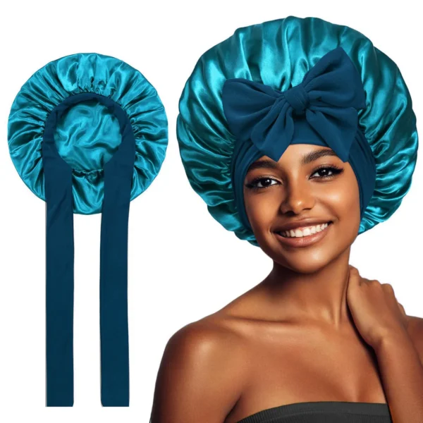 Bonnet for braids and curls