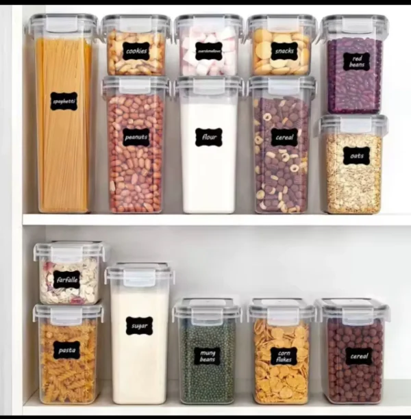 Kitchen pantry organizer set