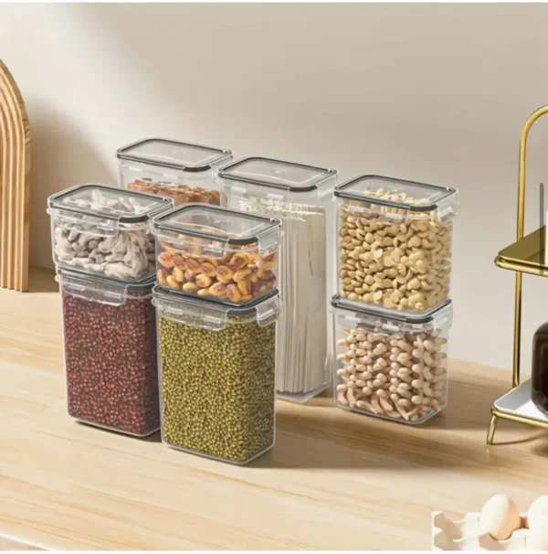 Airtight food storage containers