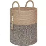 Woven Decorative Laundry/Toys Basket