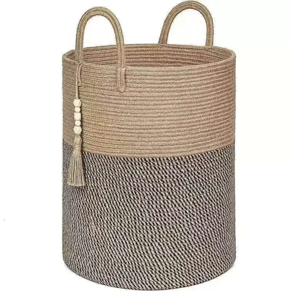 Unique House Collection – Affordable Home & Kitchenware Online Kenya 2 Woven Decorative Laundry/Toys Basket