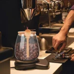 Glass Storage Canisters with Bamboo Spoon & Airtight Lid 2 Glass Storage Canisters with Bamboo Spoon