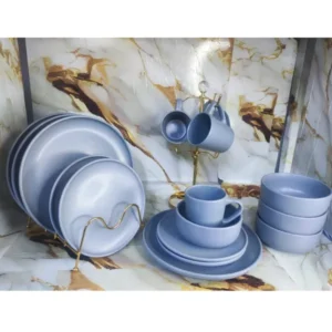 grey dinnerware set