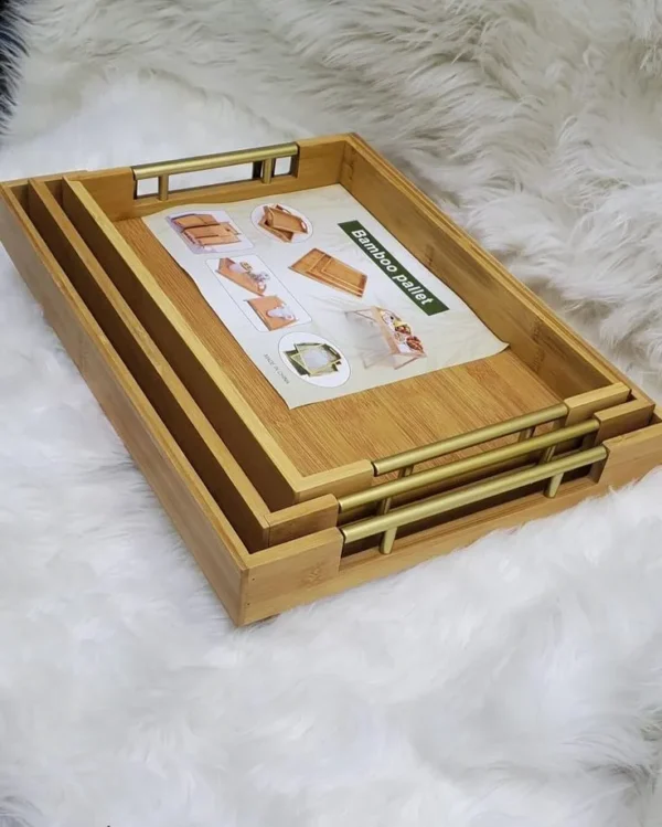Bamboo Food Serving Tray