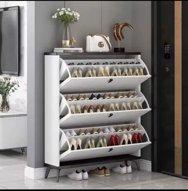 Luxury Bucket Flip Shoe Rack