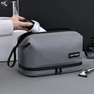 Double Layer Portable Travel Cosmetic Bag