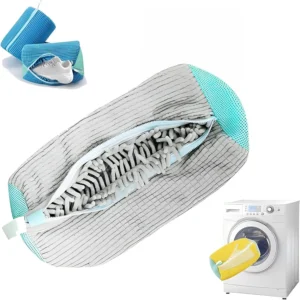 Washing machine shoe bag