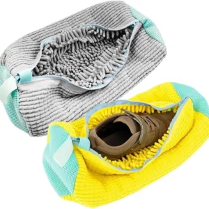 Shoe washing bag