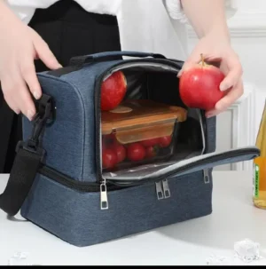 Portable insulated bag