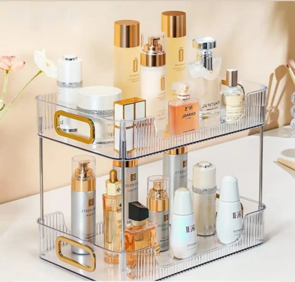 2-Layer Multipurpose Gold Organizer