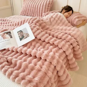 Flannel Coral Fleece Blanket