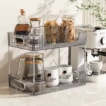 2-Layer Multipurpose Gold Organizer 11 multipurpose storage rack Kenya