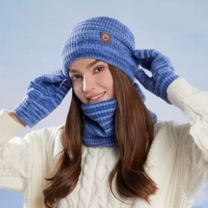 3pc Knitted Hat