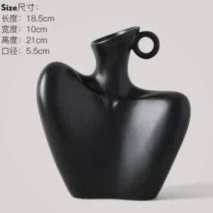 modern sculpt vase