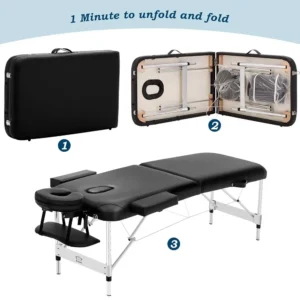 folding spa bed