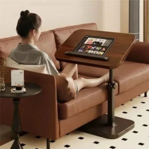 Height adjustable side table