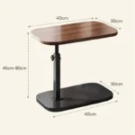 Bedside adjustable table
