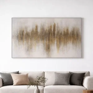 Modern Abstract Brushstroke Artwork