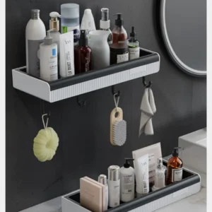 Modern Wall Mount Bathroom Shelf