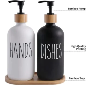 Ceramic soap dispenser