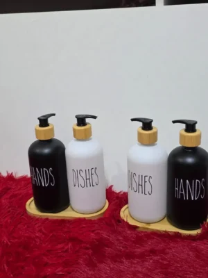 Dual soap dispenser