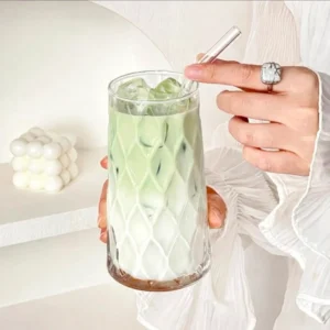 Textured drinking glasses